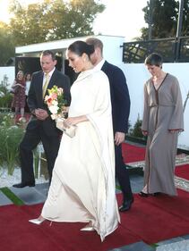Meghan Markle, i look in Marocco: foto 12