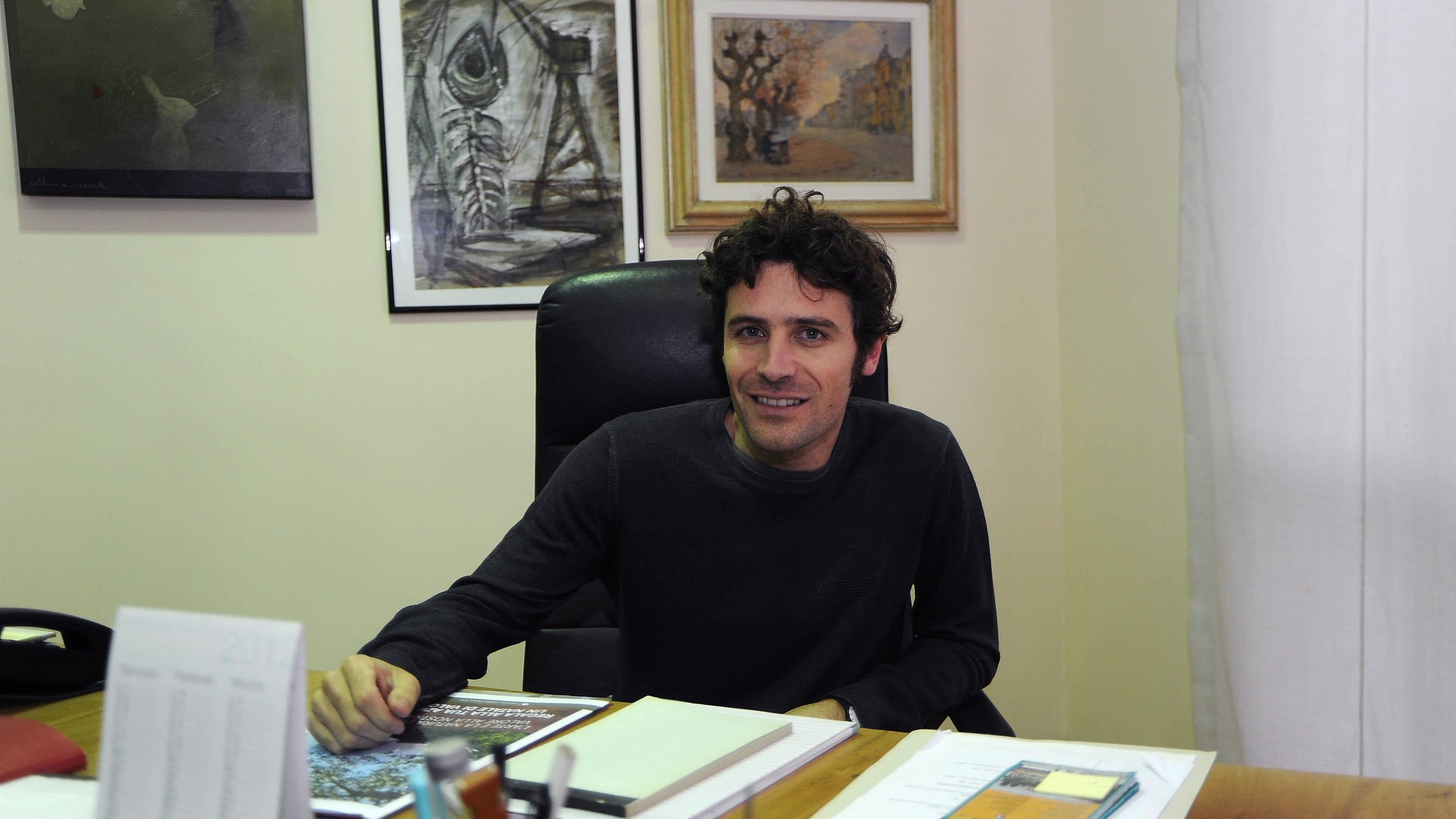 Calevo torna al lavoro accolto dagli applausi dei dipendenti