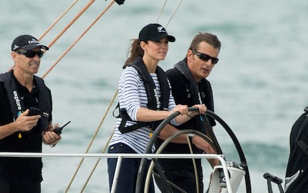 Kate e William marinai provetti in Nuova Zelanda 1