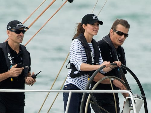 Kate e William marinai provetti in Nuova Zelanda
