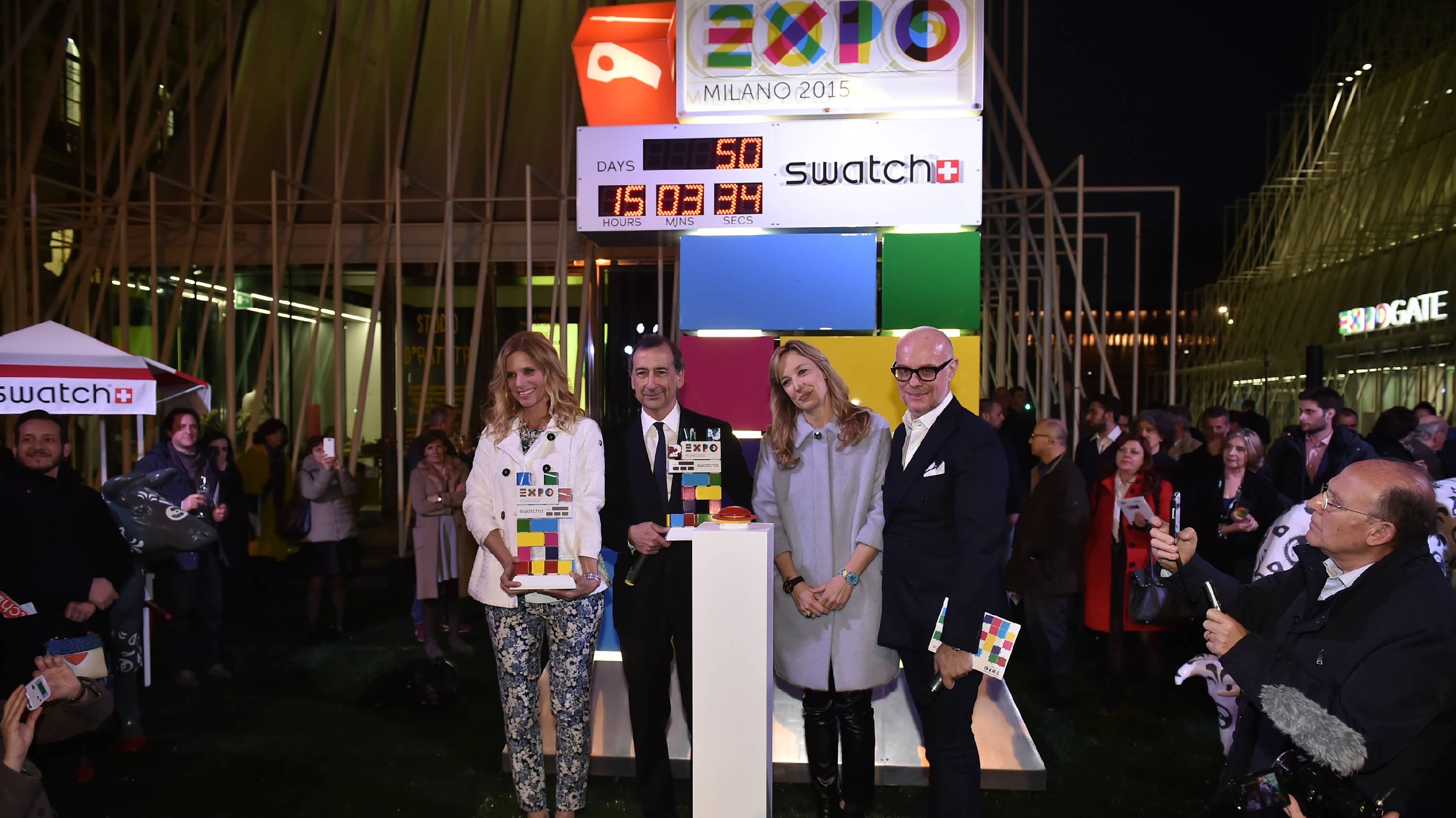 Expo, Swatch accende il countdown per l'inaugurazione