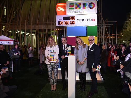 Expo, Swatch accende il countdown per l'inaugurazione