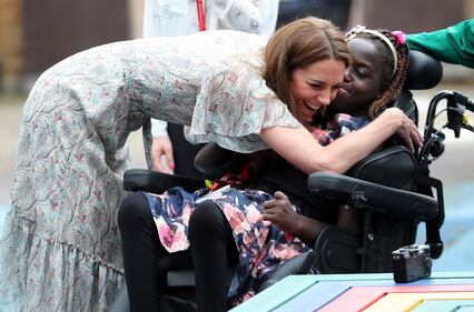 La duchessa di Cambridge per l'Action For Children 3