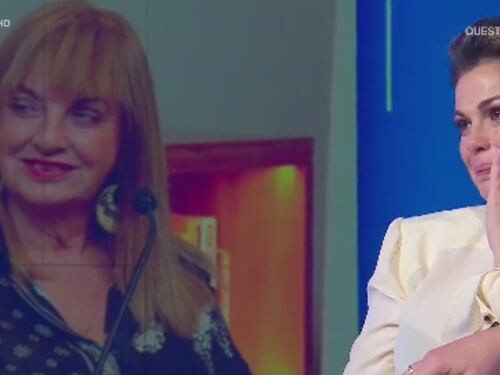 Vanessa Incontrada in lacrime da Mara Venier: “Ho perdonato mia madre”