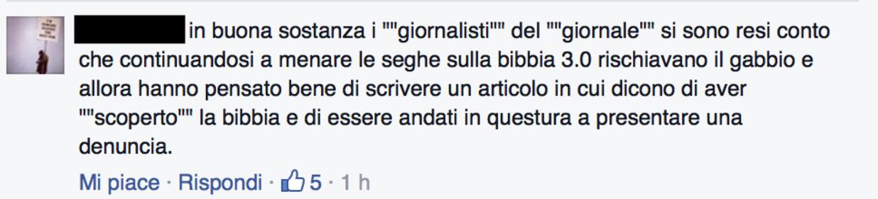Gli insulti e le minacce a ilGiornale sui social  4