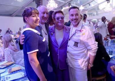 A Parigi il party estivo della "Elthon John Aids Foundation" 1