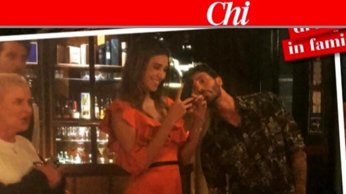 Belen Rodriguez e Stefano De Martino mai cosi vicini