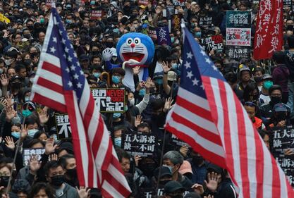 Hong Kong, scontri e violenze nella marcia di Capodanno 4