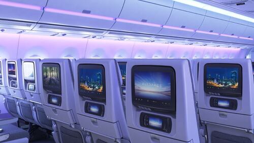Comodi sui nuovi Airbus: le prime foto della cabina 3