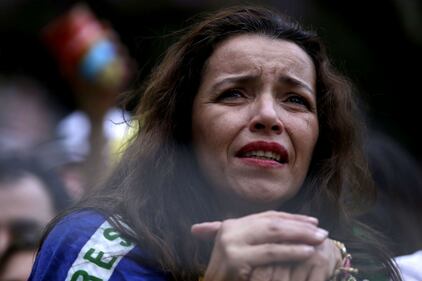 La disperazione dei tifosi brasiliani 26