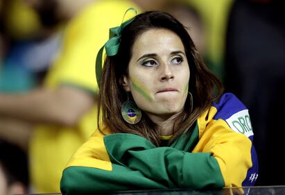 La disperazione dei tifosi brasiliani 11