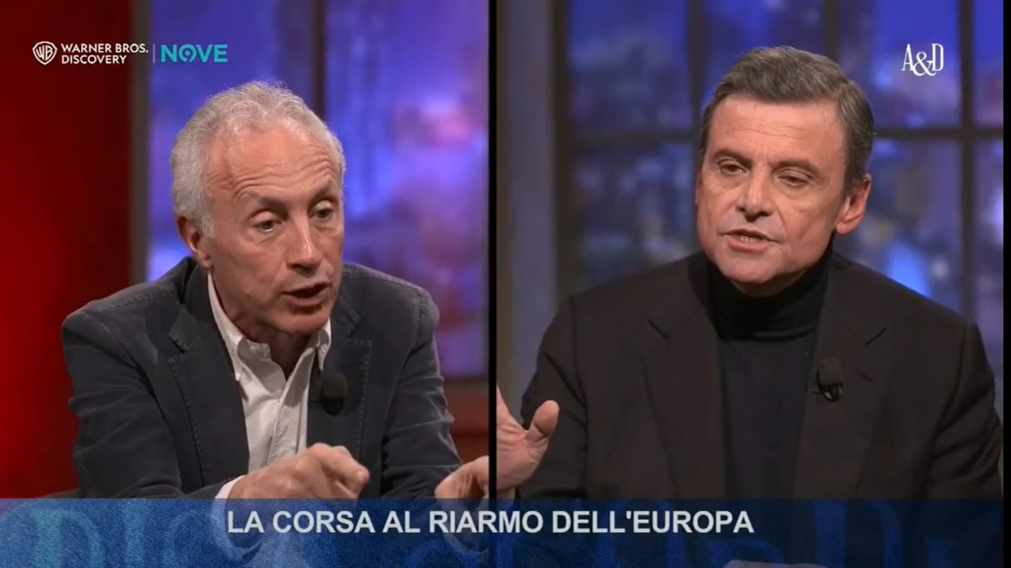 "Ami i totalitarismi", "Calunniatore, non capisci un c...o". Scontro tra Calenda e Travaglio