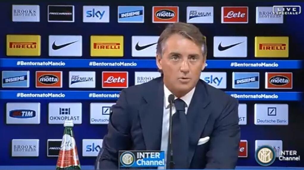 Mancini rianima l'Inter e la fa sentire grande: "Sono abituato bene"