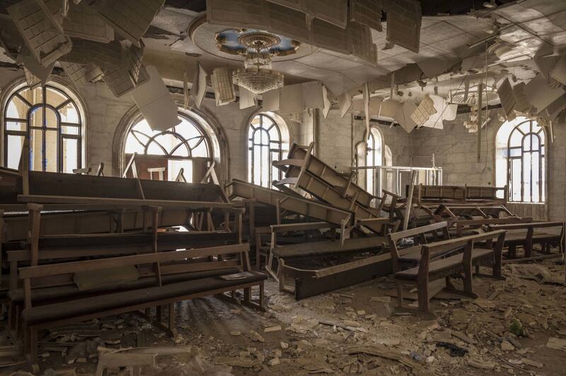 Mosul, la chiesa distrutta nella terra sottratta all'Isis 4