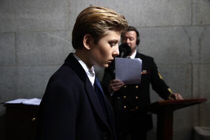 Barron, il figlio annoiato di Donald Trump 4