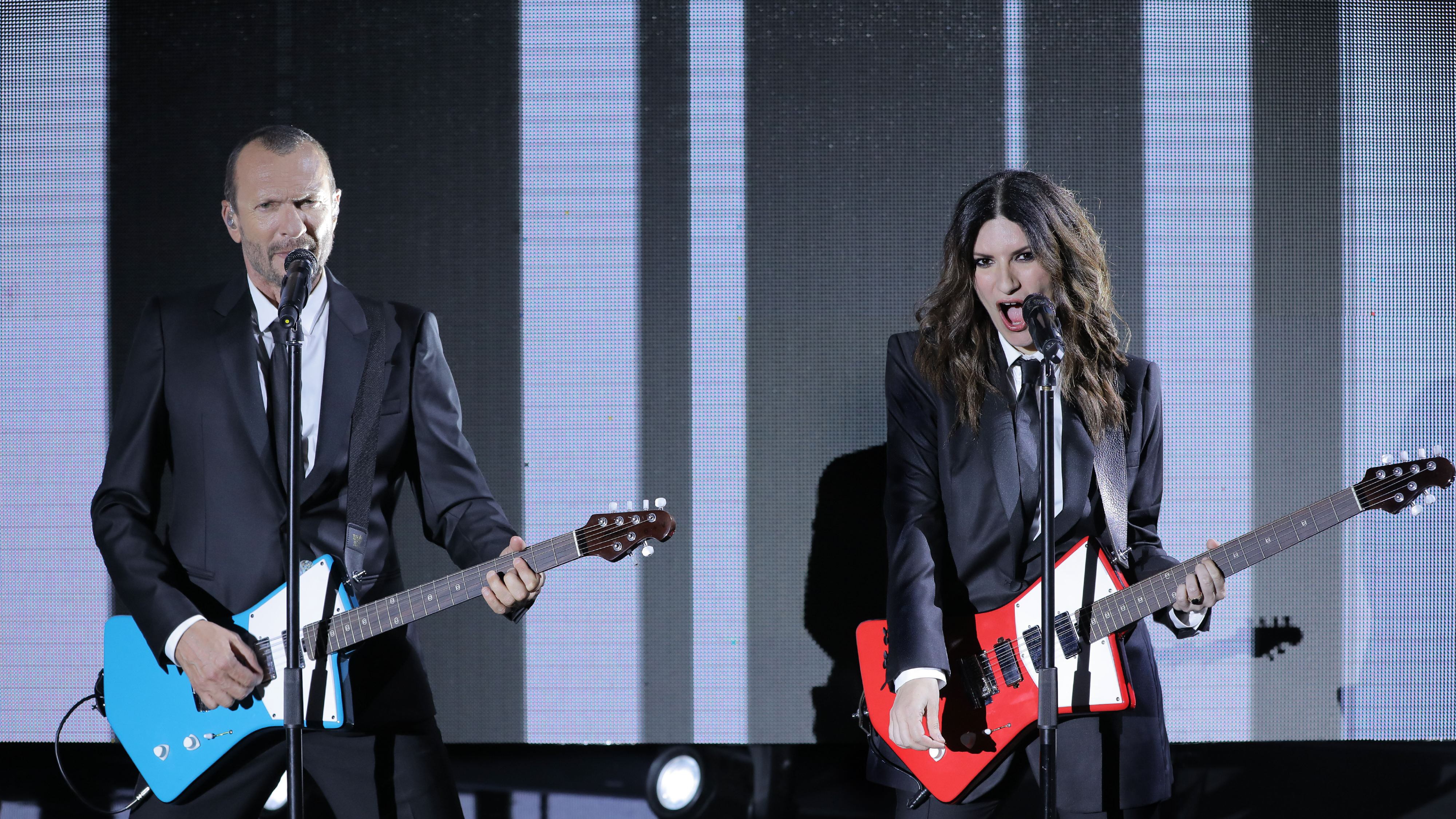 Antonacci e Pausini: "Noi allo stadio insieme come al pianobar"