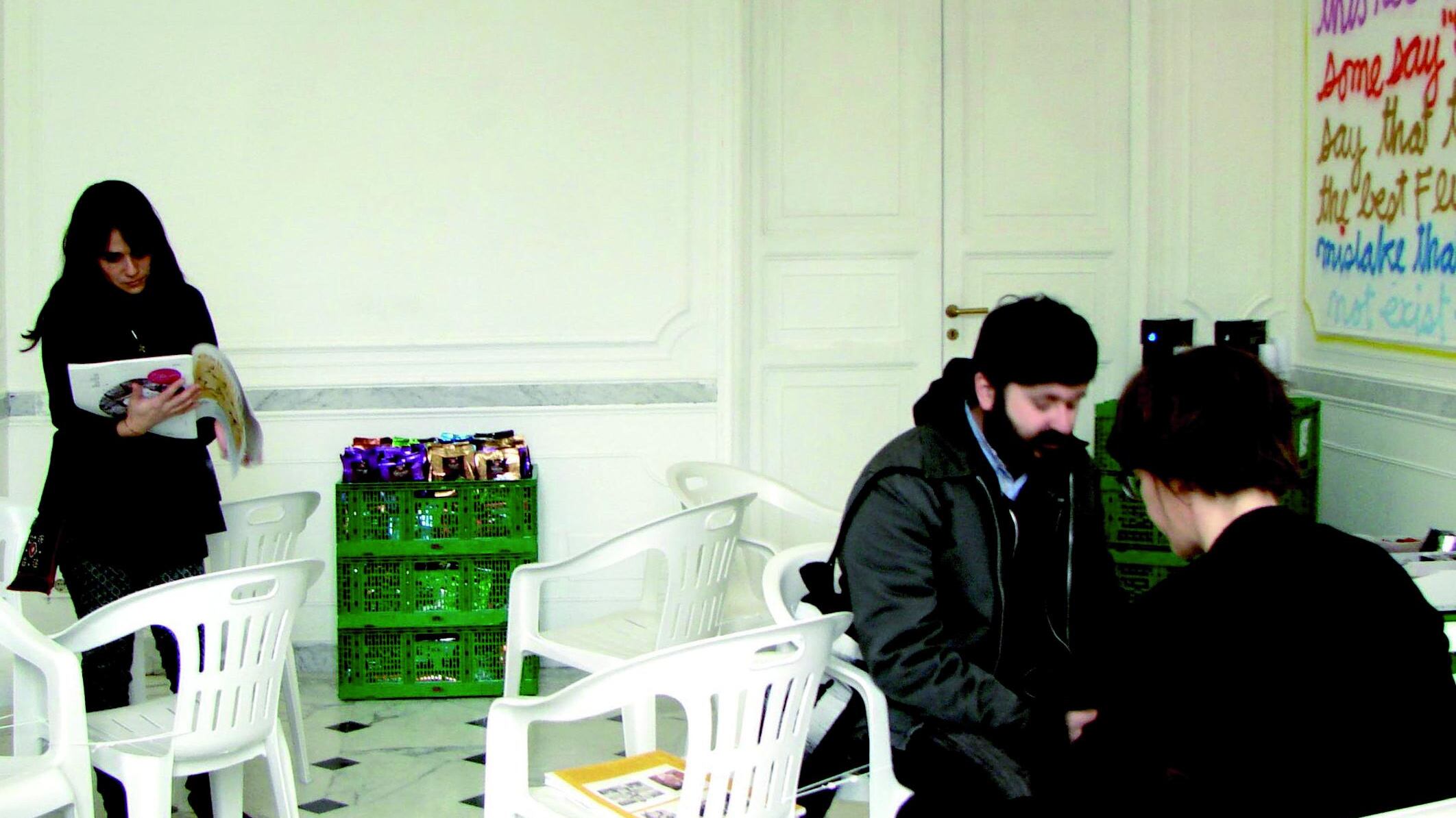 Se al Museo c'è la sala di conversazioneVilla Croce, il nuovo spazio caffetteria di Nom de Plume