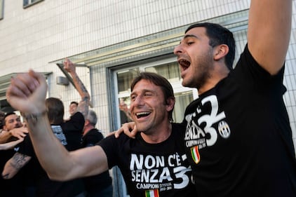 Trentesimo scudetto, la festa della squadra 2