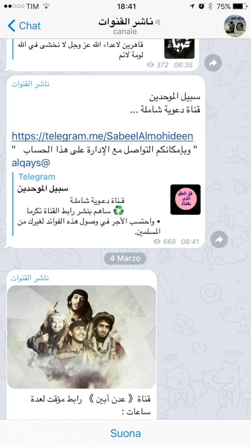 La guerra santa tra le chat cifrate di Telegram 6