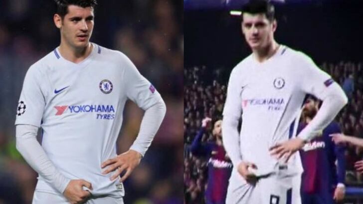 La reazione choc di Morata agli sfottò dei tifosi del Barcellona
