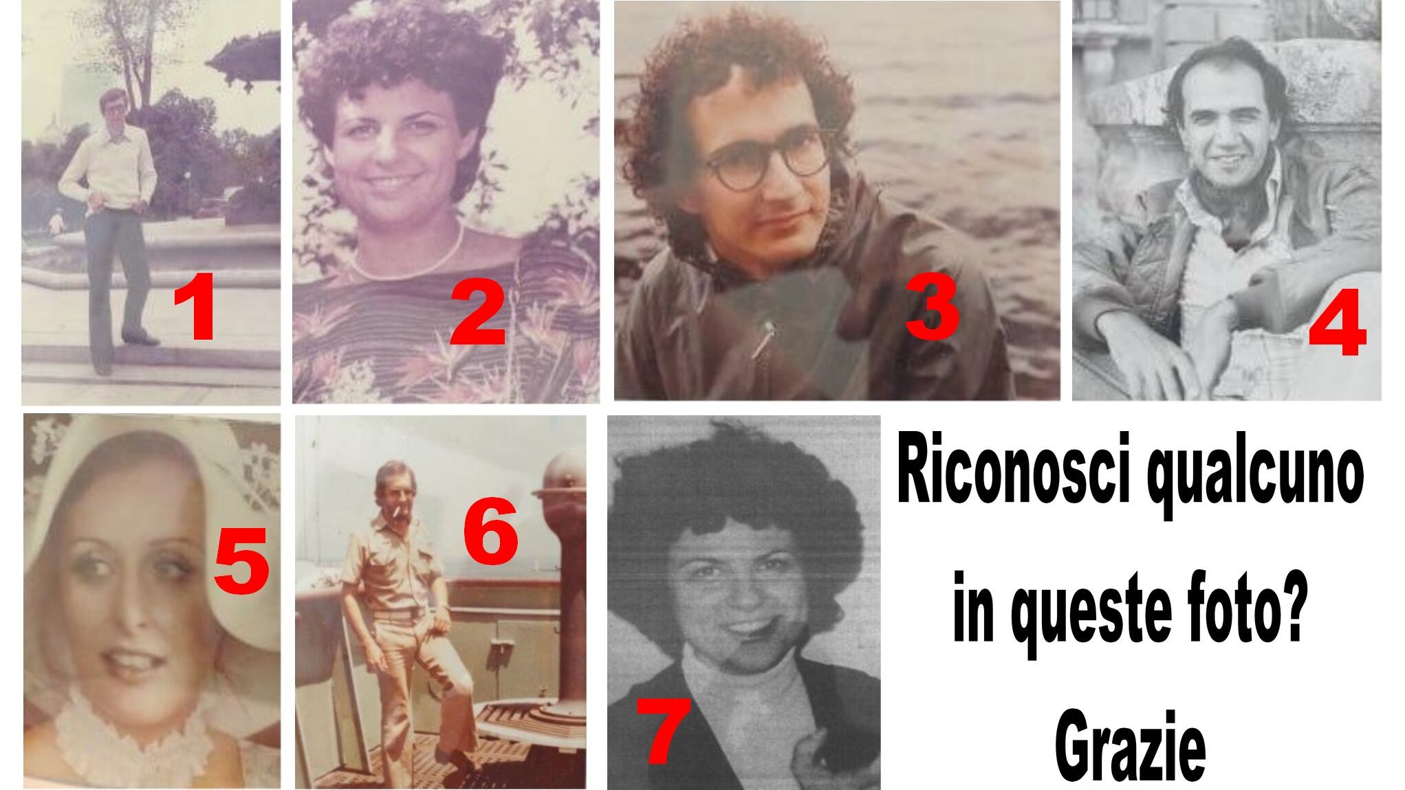 Sette foto e tanti misteri. La cugina di Katty Skerl cerca il corpo: "Riconoscete queste persone?”