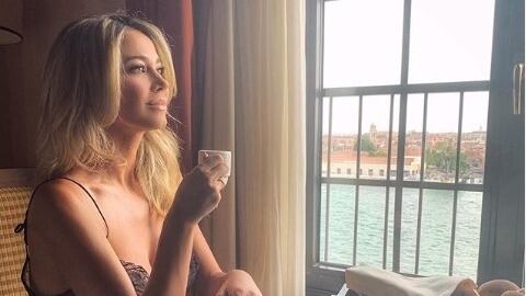 Diletta Leotta: la colazione è sexy a Venezia
