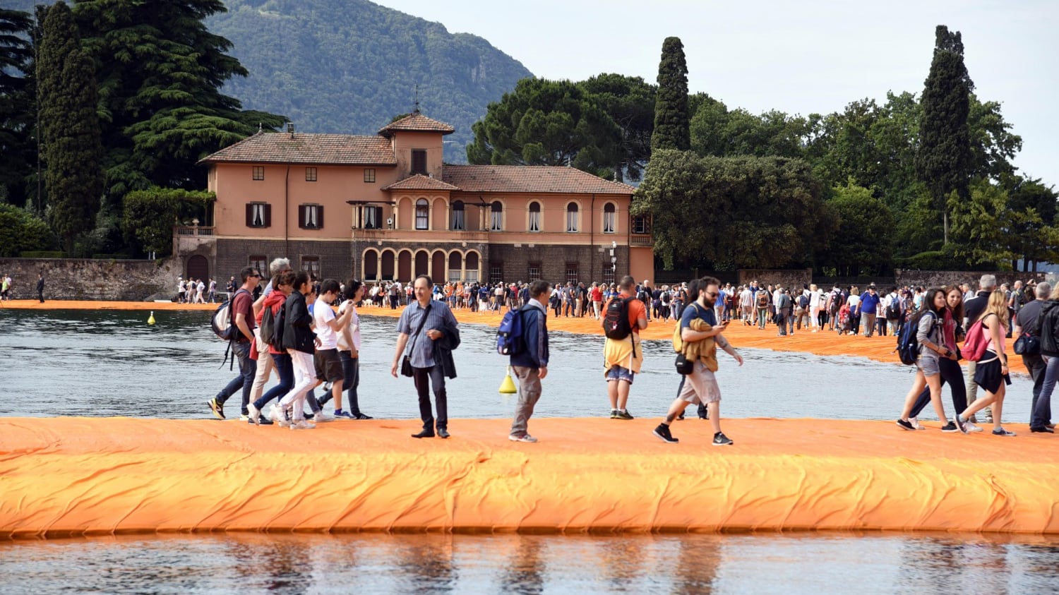 La Corte dei Conti adesso indaga sulla passerella di Christo sul lago