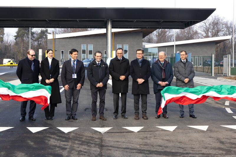 Inaugurazione parcheggi sicuri per camion a malpensa cargocity
