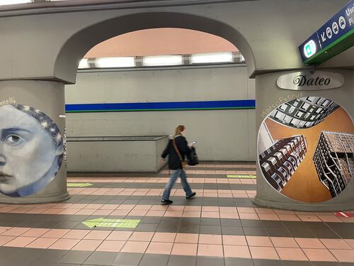 "Così ho trasformato il Passante ferroviario in una galleria d'arte"