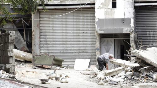 Le macerie del campo di Yarmouk 5