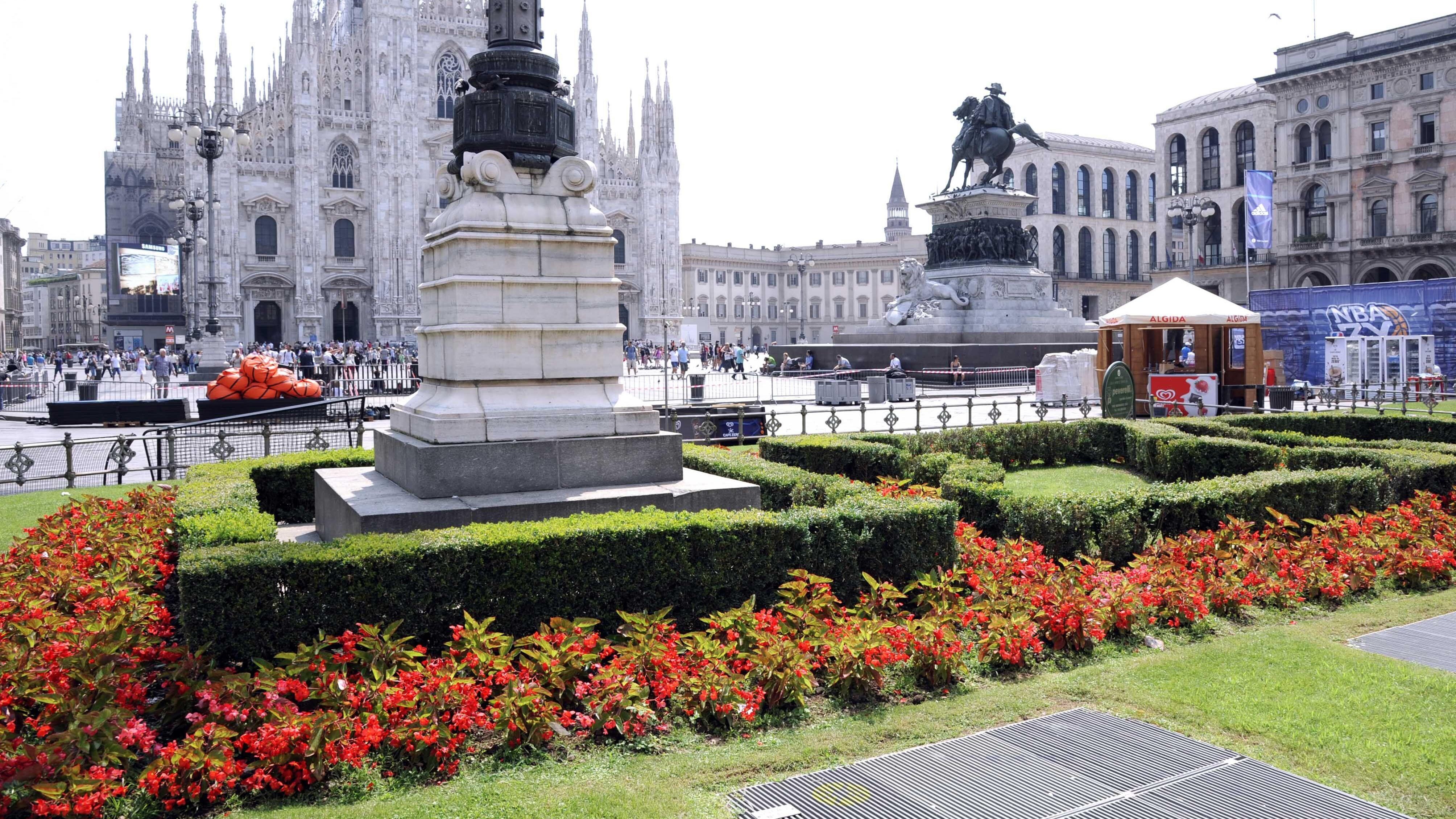Duomo, concorso di idee per le aiuole
