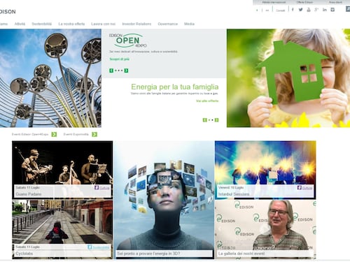 Edison.it miglior sito ai Corporate & Financial Awards di Londra