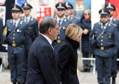 Funerali di Stato per Roberto Maroni, presenti le alte cariche dello Stato 1