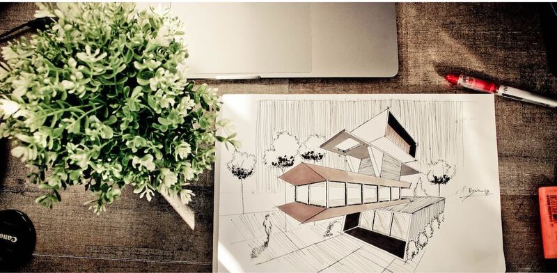 Progetti casa design immagine simbolica