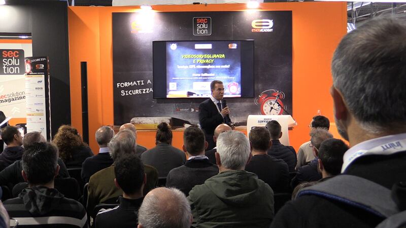 Formazione professionale alla fiera Sicurezza