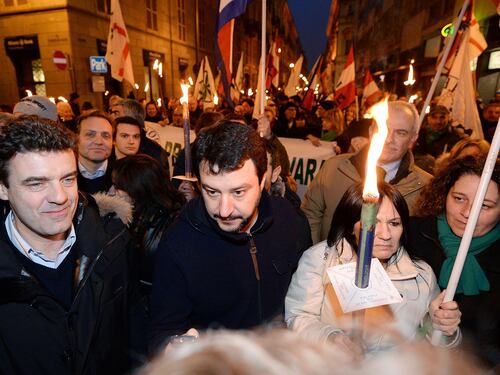 Lega in piazza a Torino: attacco alla democrazia