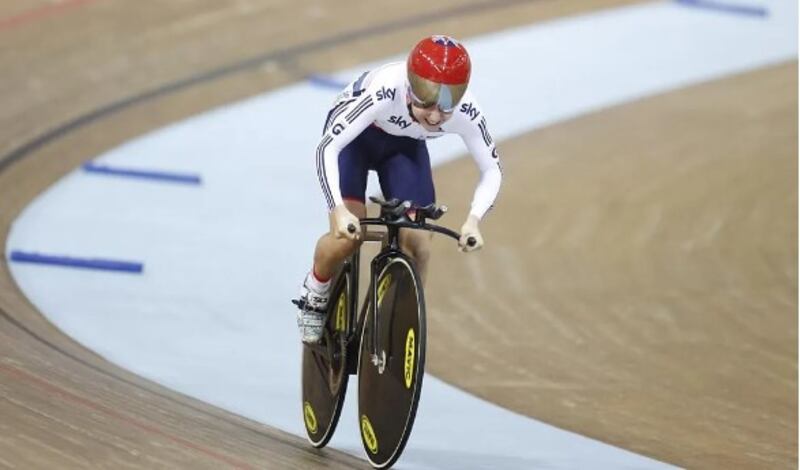 Laura Kenny in pista (Lapresse)