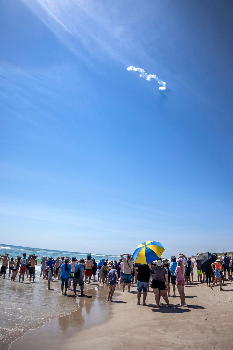 Cape Canaveral, il lancio di Euclid in testa al razzo Falcon 9 della compagnia SpaceX 8