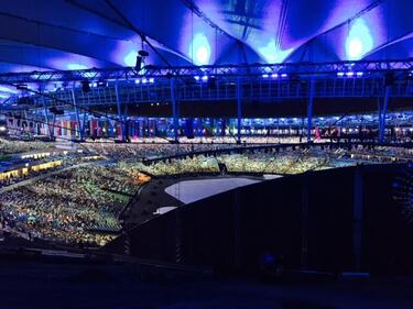 Luci, colori e suoni al Maracanà 3