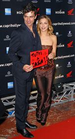 Luca Argentero e Myriam Catania all’anteprima del film La donna della mia vita (2010)