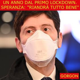 Ecco la satira del giorno. Un anno dal Lockdown 1