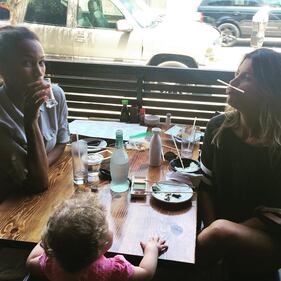 Elisabetta Canalis, a tutta famiglia dall'Italia a Malibu 9