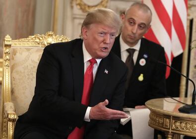 Donald e Melania Trump in visita in Giappone 10
