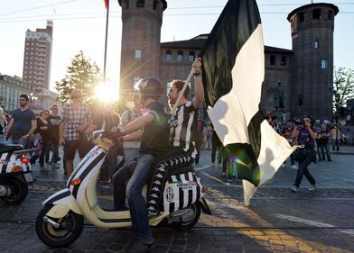 Terza stella, la festa in piazza San Carlo a Torino 9