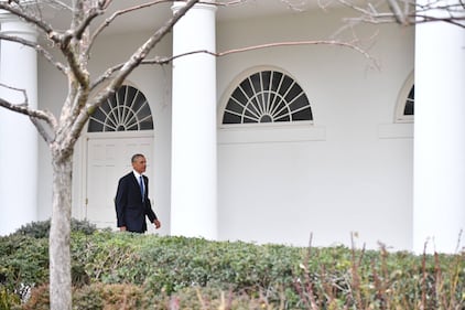 Barack Obama lascia lo studio ovale della Casa Bianca 5