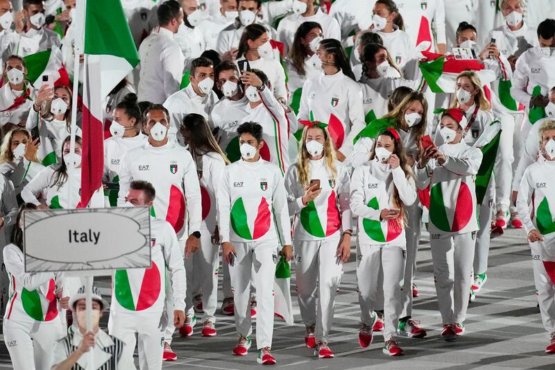 Sfilata Italia Tokyo 2020