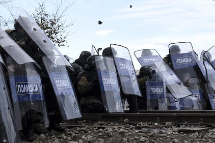 Scontri tra migranti e polizia 2