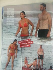 Pippa Middleton, bikini e giochi sull'acqua 5