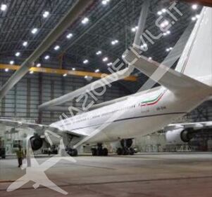 Il nuovo aereo di Stato di Renzi 3