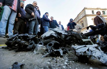 Attentati contro la polizia al Cairo 1